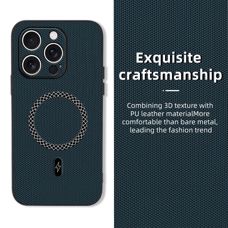 Precise Cutouts Phone Case for Iphone 17 Pro Max 16 Plus Iphone17 Iphone16 for Magsafe Wireless Charging Back Cover Capa