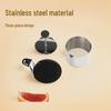 Positive Cold Dish Stainless Steel Cake Mold - Round Kitchen Decoration for Western Food Plating.
