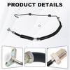 Servolenkungsdruckschlauchleitung Kompatibel mit 2007-2011 Honda CR-V CRV 2.4L Ersetzt 53713SWAA03 53713SWAA02