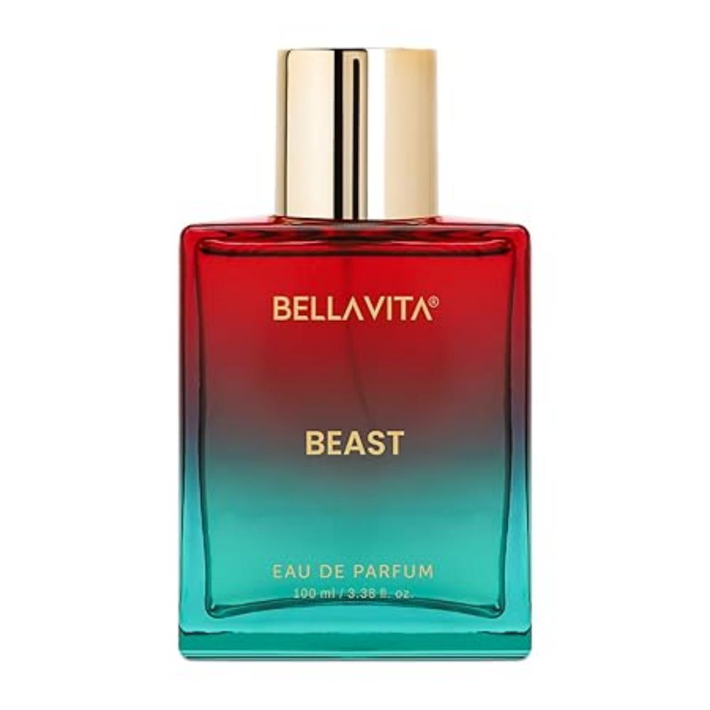 BELLAVITA Newly Launched Beast | Long Lasting EDP 100ml Perfume for Man and Woman | Raspberry, Patchouli and Rose | Premium Fragrance