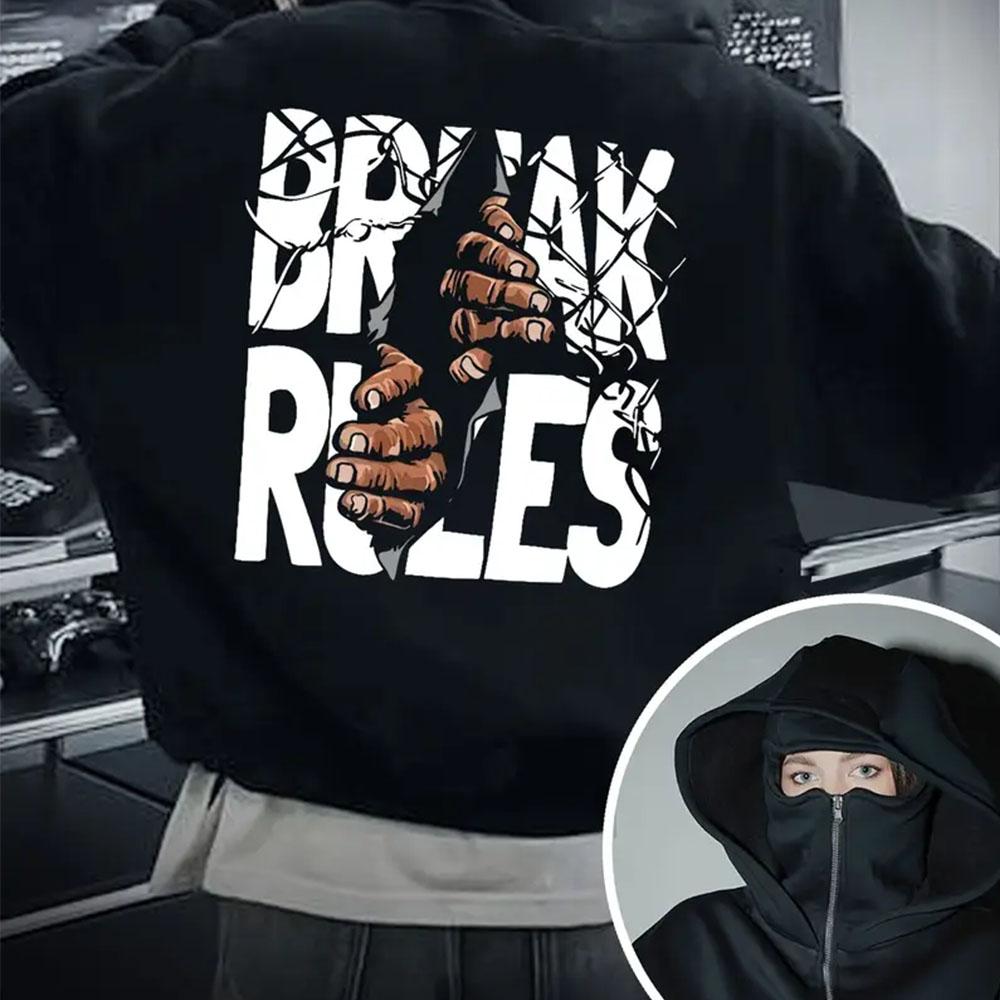 

Женское новое худи на молнии, худи с двойной маской, персонализированное худи свободного кроя с принтом бабочки, кардиган на молнии, ниндзя 2025 XXXL