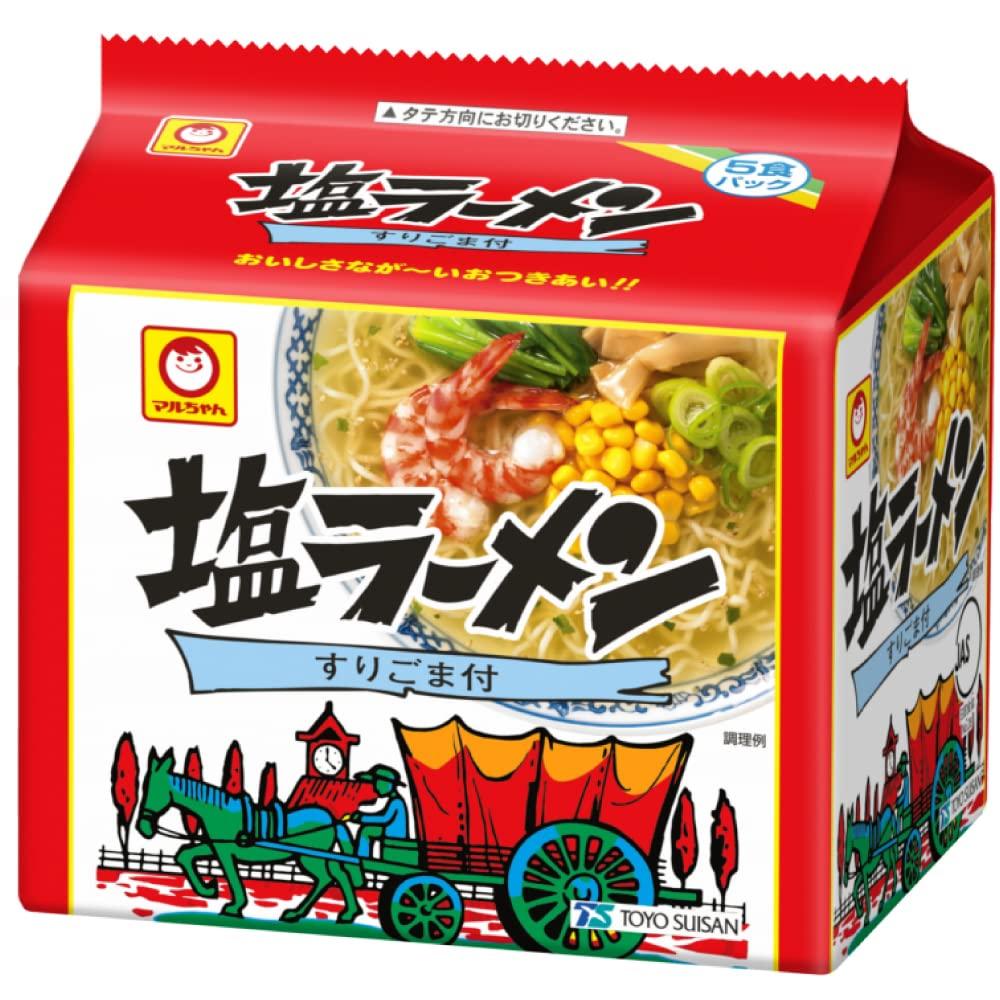 

Toyo Suisan Maruchan Соленый Рамен 5 порций в упаковке x 6 штук