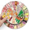 50 Cute Cartoon Oden Skewer Stickers - Waterproof Decoration for Computers, Thermos Cups, and Journals