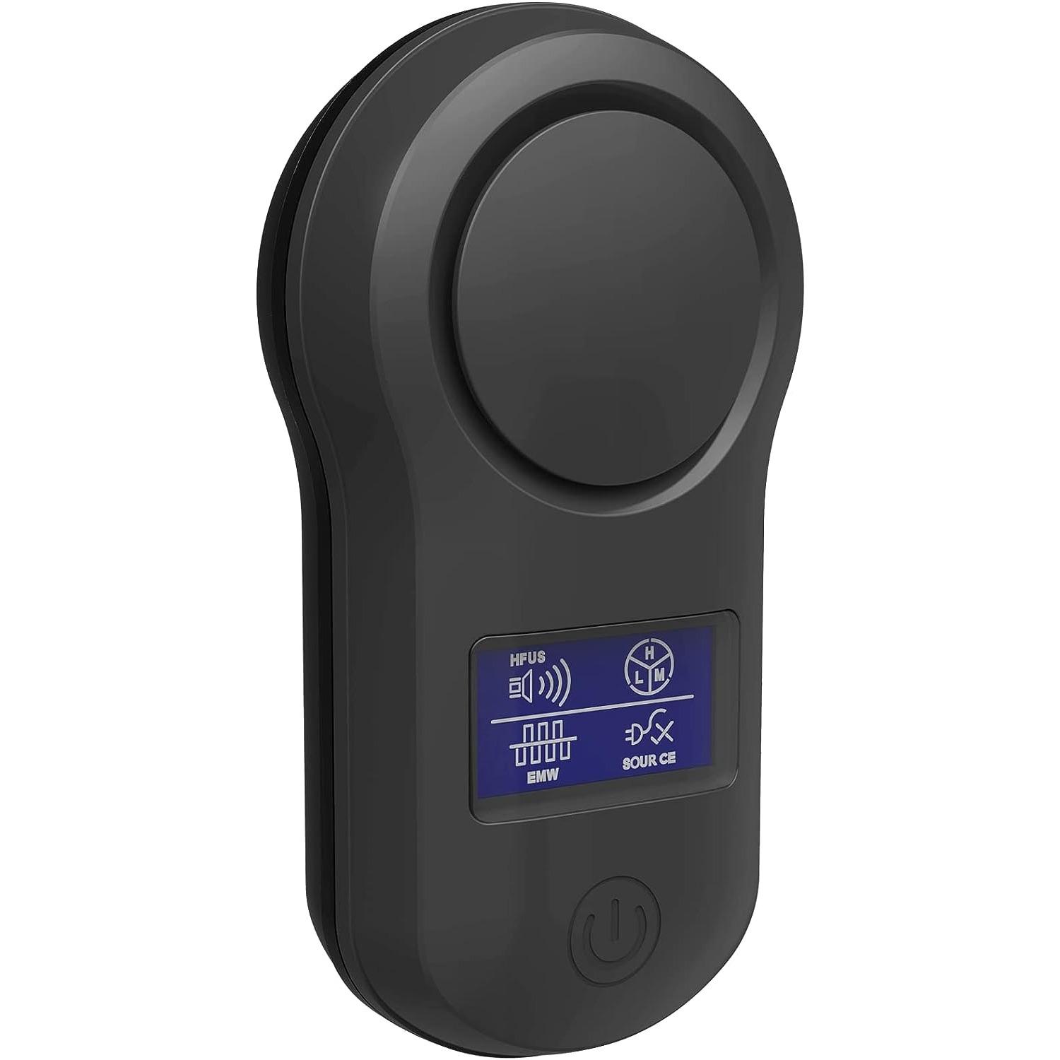 

Универсальный ультразвуковой отпугиватель мышей BG-305 для защиты от куниц, комаров, грызунов на площади до 150 квадратных метров 6*3*11.2cm,AU Plug чёрный