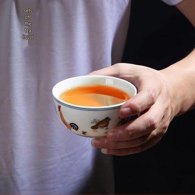 Jialang Weiße Keramik Persönliche Teetasse