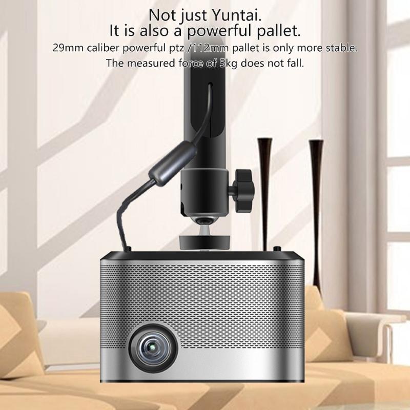Universal Extendable/Fixed Length Projector Stand Holder Easy Control Bracket Rack for Bedroom Living Room Setsup