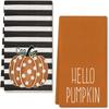 Microfiber Halloween Pumpkin Festival Green Elf/ Printed Towel Kitchen Washing Hand Towel Face Towel