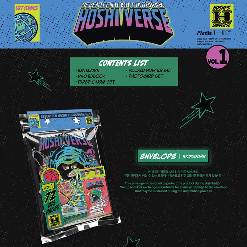 [PŘEDOBJEDNÁVKA] HOSHI (SEDMNÁCT) FOTOKNIHA HOSHI VERSE Sv. 1