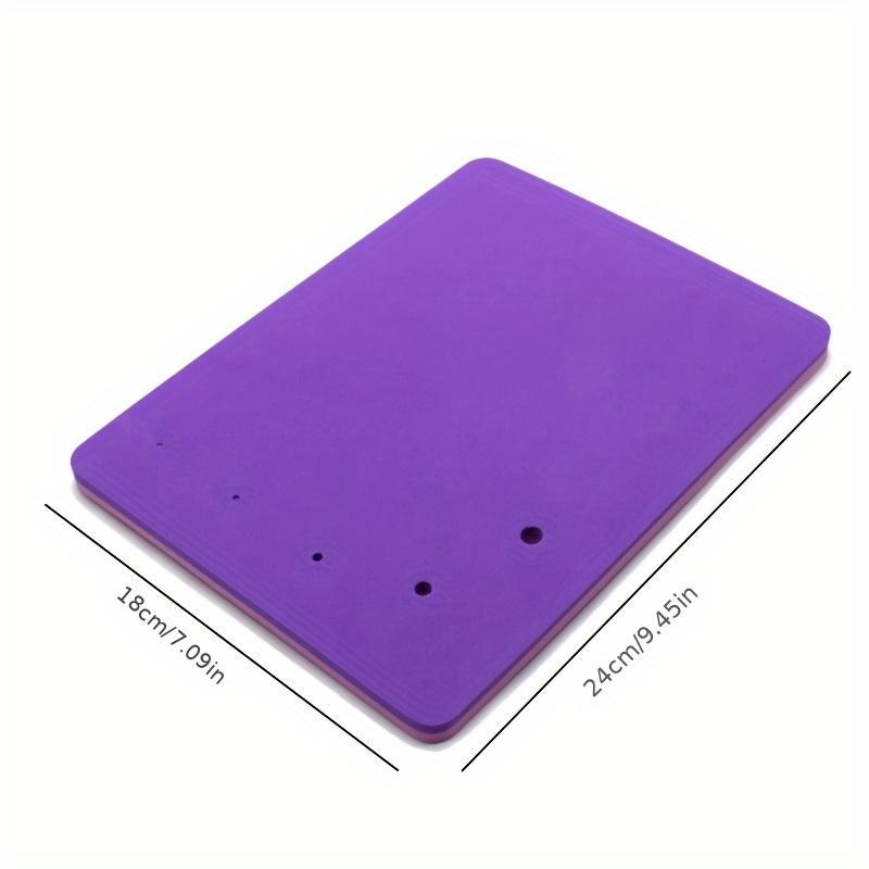 1 Stück quadratische Schwammpad mit 5 Löchern, Werkzeugtrocknungspad für Keramik-, Bastel- und Kunstprojekte, Nicht-elektrisches Material