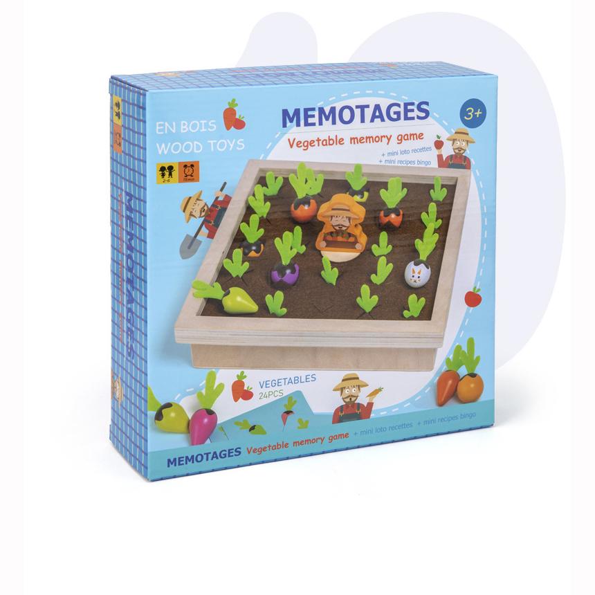 Деревянная игра «Урожай моркови», игрушка Монтессори, форма редиса, сортировка цветов, соответствующие развивающие игрушки-игры на память, развивающие мелкую моторику для детей 23.4x23.4x5.8cm