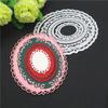 Oval Lace Metal Cutting Dies for DIY Scrapbooking Album Paper Cards Decorative Crafts Embossing Die Cuts