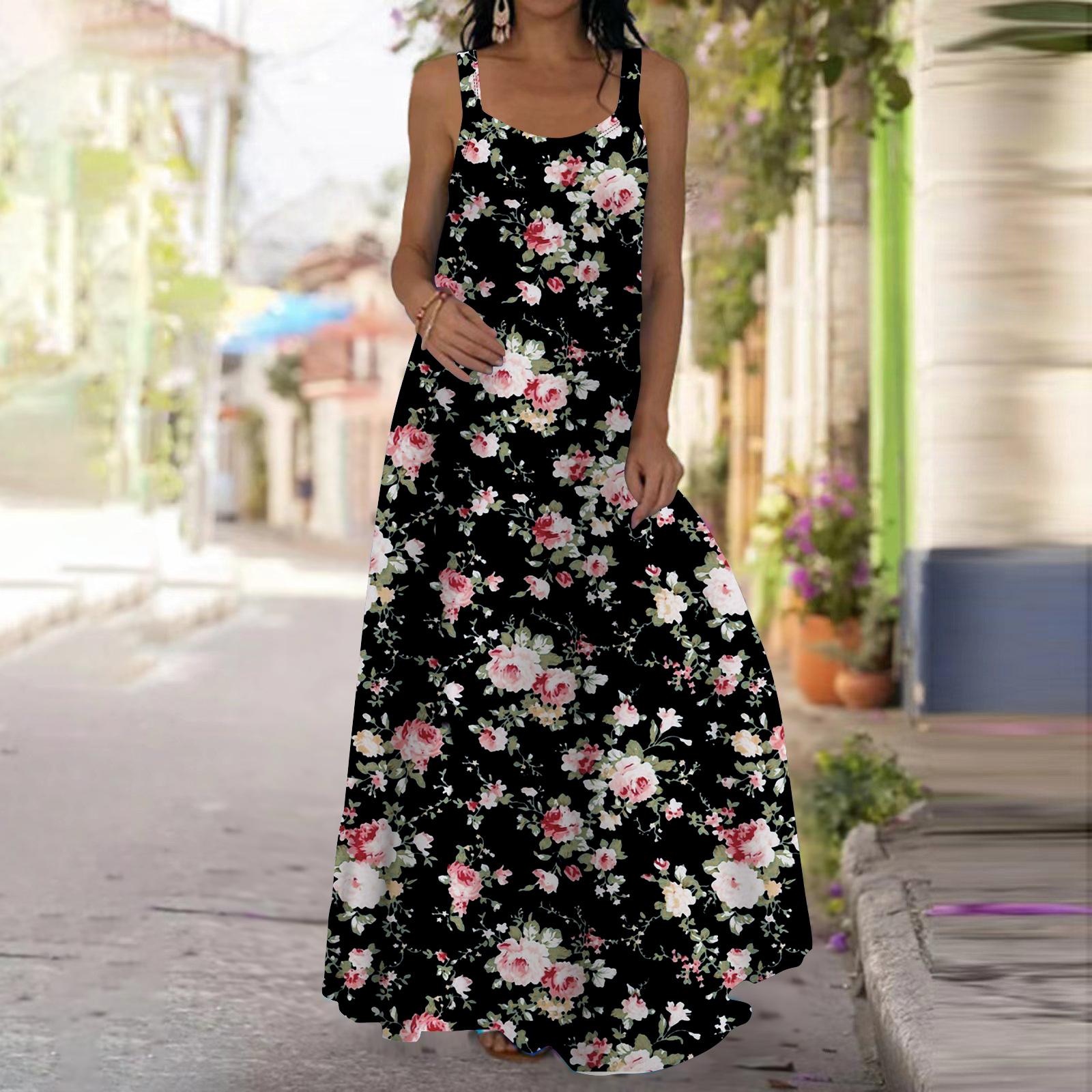 

Женское платье-комбинация Длинное платье желтого цвета с принтом лимона Весна и лето Для отдыха и отпуска 8XL розовый