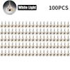 10-200pcs Mini Fishing Lure Light LED Deep Drop Underwater Eye Shape Squid Fish Bait Luminous Lure for Attracting Fish