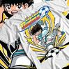 Maglietta Manga di Calcio Captain Tsubasa, Maglietta Unisex Anime Giapponese, Maglietta da Calcio