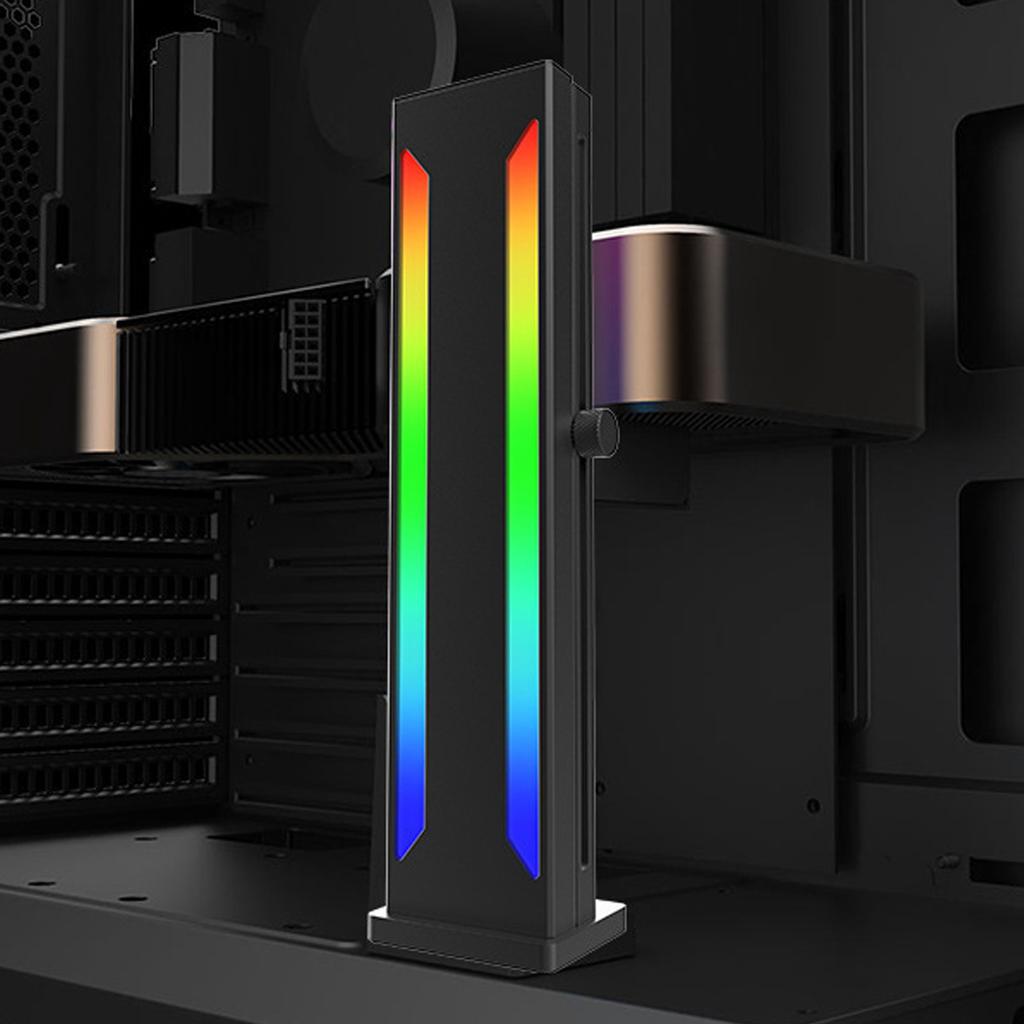 GPU Support Bracket ARGB Aluminium Alloy Magnetic Base Sliding   GPU Holder for Desktop Graphic Card