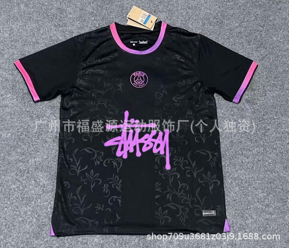 Retro Jersey Brazil Argentina Germany England Portugal Spain Signature Short Sleeved Football
