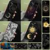 Crescent Moon Sun Case For Samsung Galaxy A16 A33 A36 A56 A26 A15 A55 A53 A35 A22 A32 A52 A54 A34 A14 A05 A06