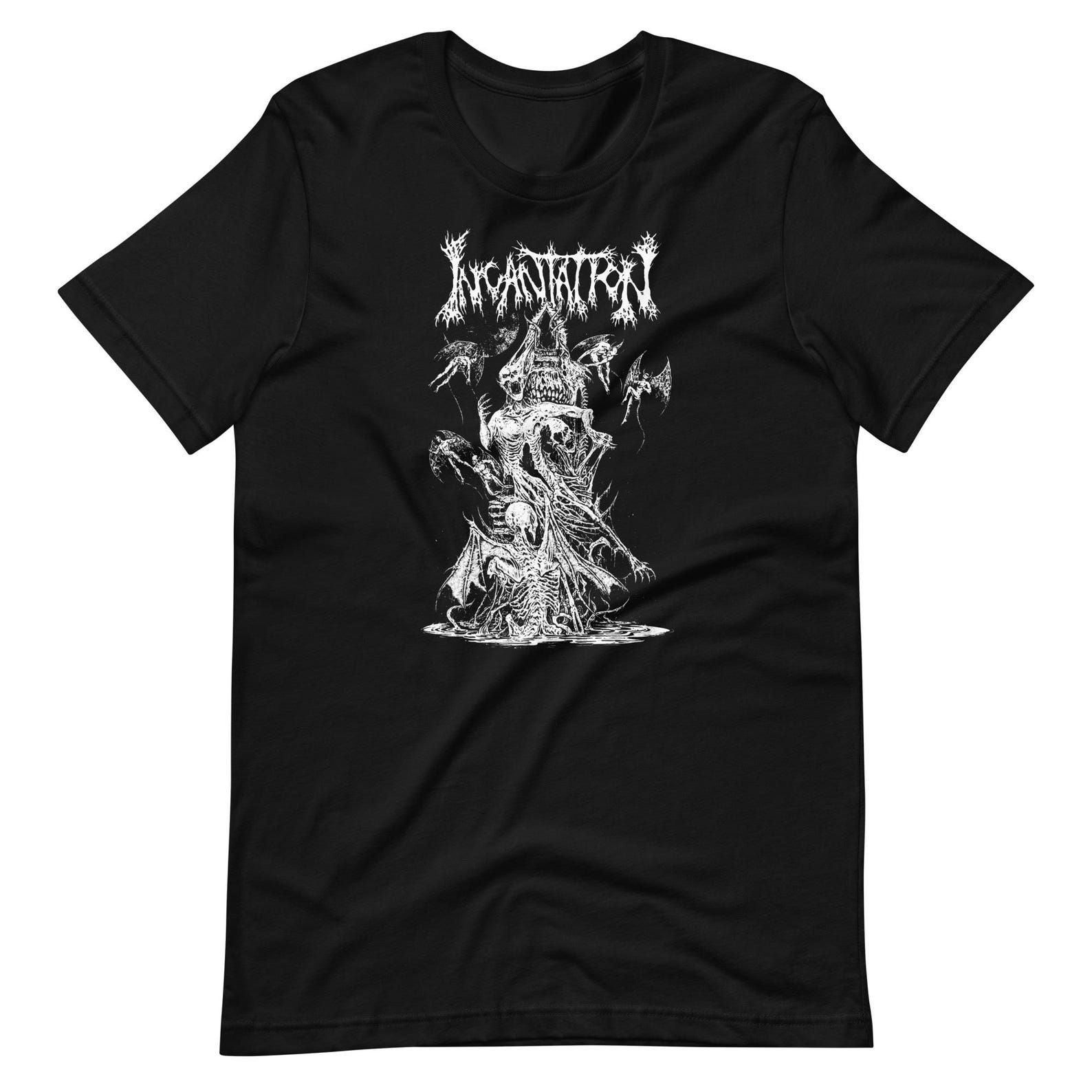 Incantation T-Shirt Vintage Metal Band Merch Gifts for Metalheads S