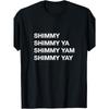 European Sizes Men's Oldschool 90s Hiphop T-Shirt - ODB Rap Music Tee with Shimmy Shimmy Dance Print, Casual Short Sleeve Round Neck Retro