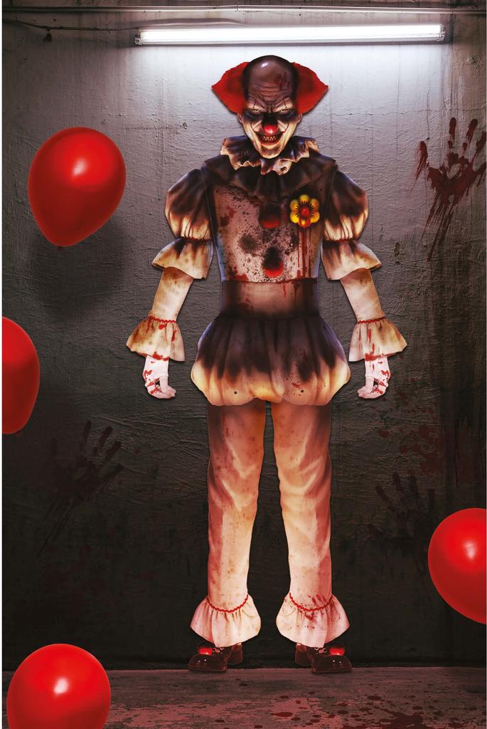 Clown Horror Halloween Decoration 180Cm