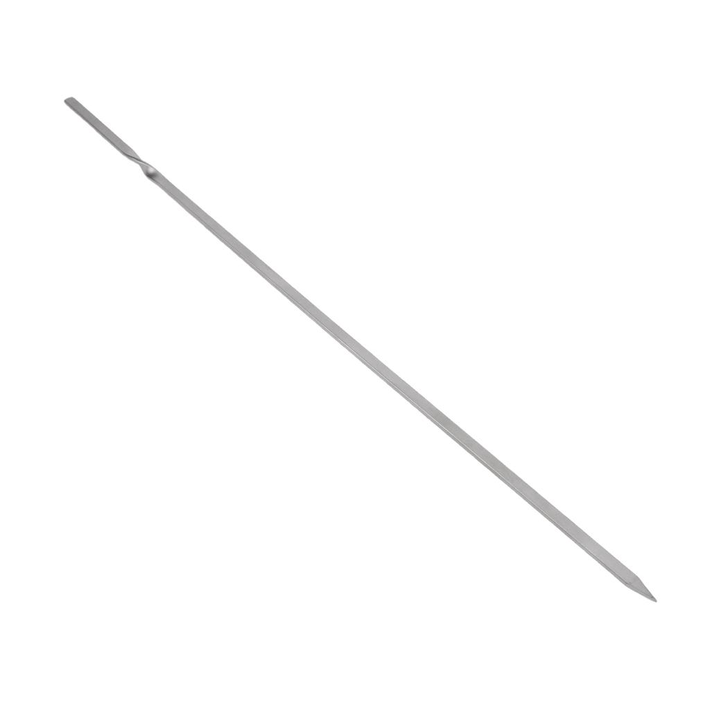 Ti Skewers for Grilling Portable BBQ Sticks with Storage Tube Lightweight Durable Camping Cooking Tools Easy To Clean