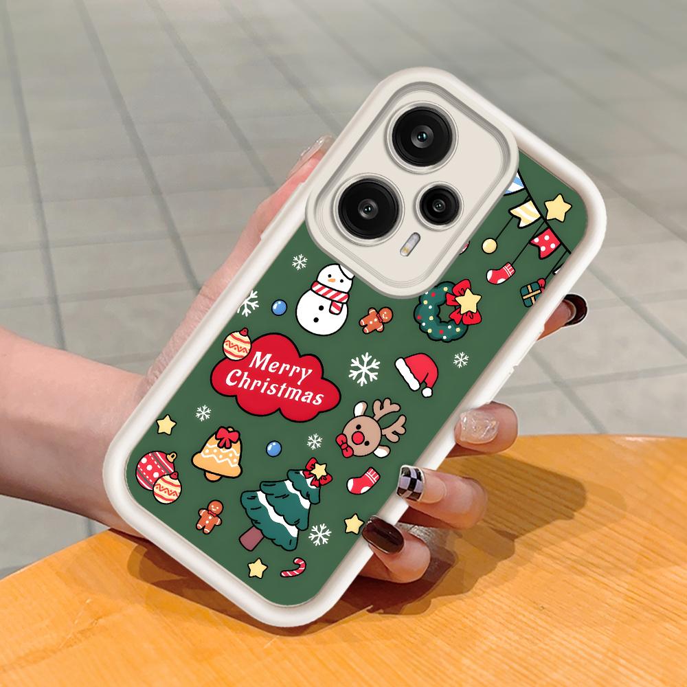 Soft Silicone Square Ladder Printing Pattern Phone Casing Full Cover Camera Shockproof Protection Rubber Case for Xiaomi Redmi