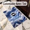 Crystal Velvet Rug Brighton & Hove Albion Football Print Custom Name Text Floor Mat Home Decor
