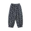 Youyou Girls' Winter Floral Fleece Harem Jogger Pants