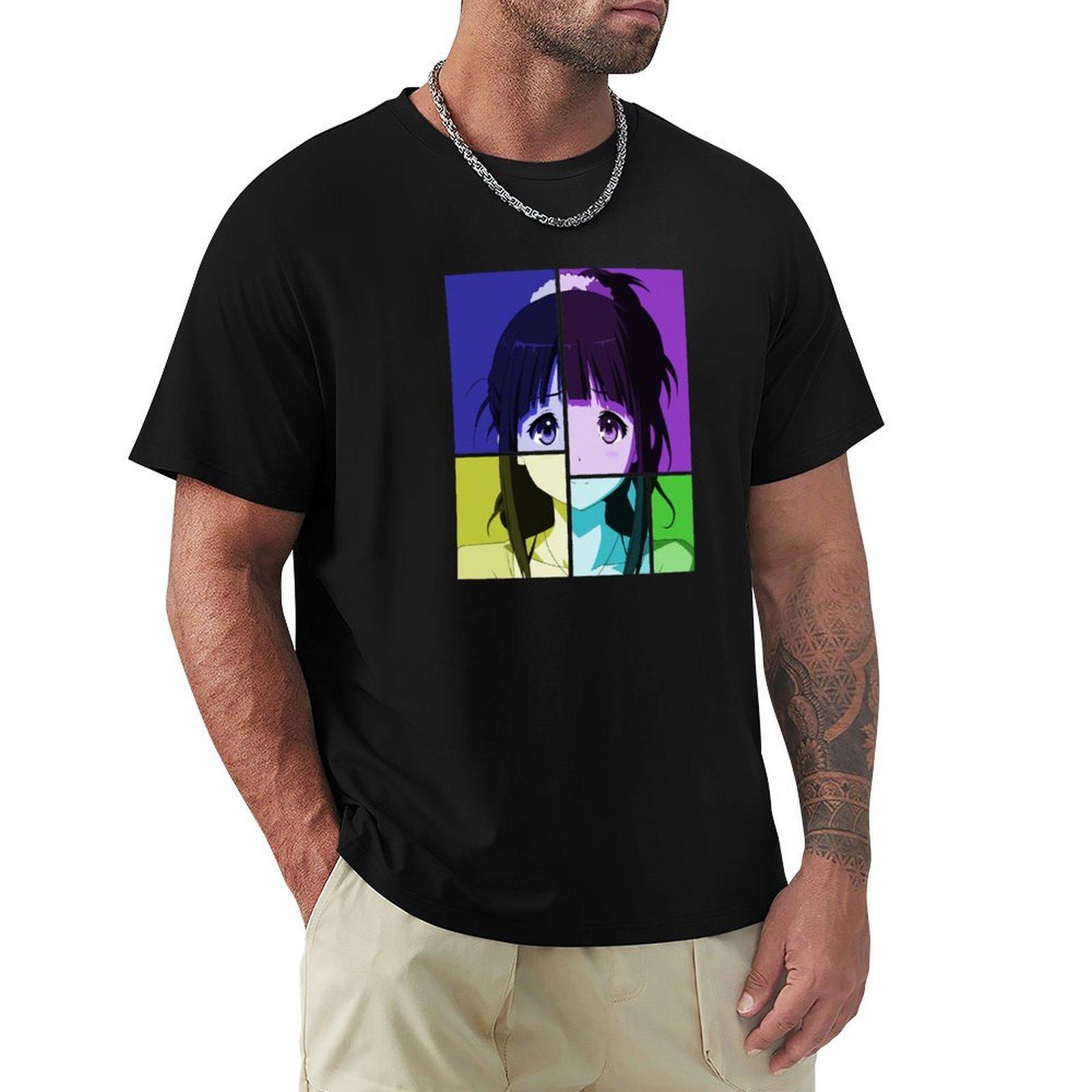 

Anime Inspired Shirt TShirt Blouse Luxury man cotton t shirt men 4XL