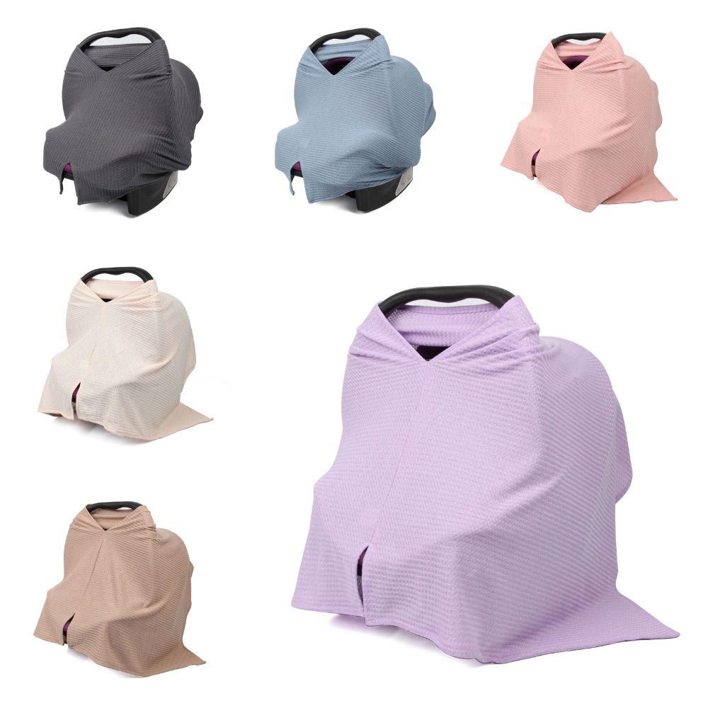 Stretchy Nursing Cover for Breastfeeding Breathable Breastfeeding Cover Privacy Poncho  Travel Use