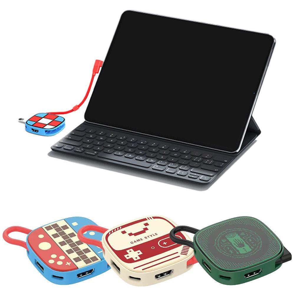 2nd Type C Docking Station 3 in 1 For Switch 2 4k 60Hz USB 3.0 5Gbps PD-100W