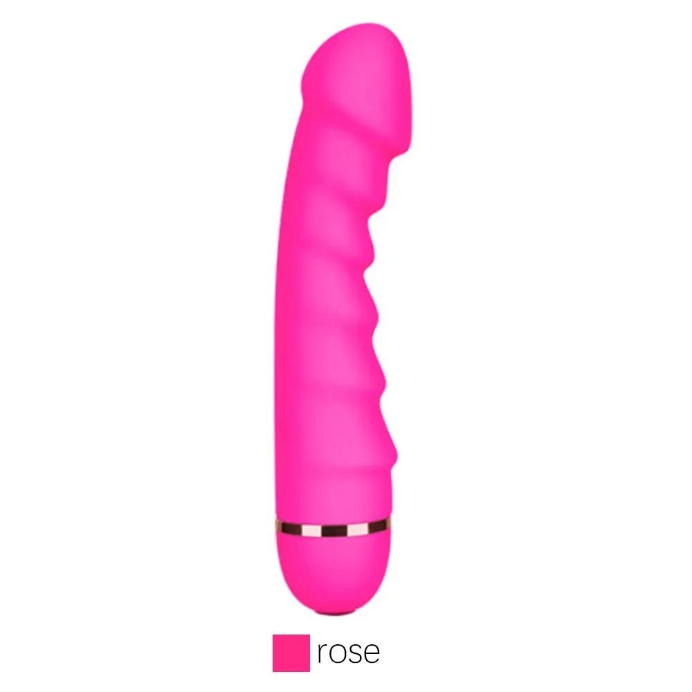 Vibrator cu 10 moduri Dildo din silicon moale Penis realist Motor puternic Stimulator clitoridian pentru punctul G Masturbator feminin Jucării sexuale pentru adulți