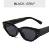 Retro Cat Eye Sunglasses Women Vintage Small Eyewear Women Men Rivet Sun Glasses Female Luxury Brand Eyewear UV400