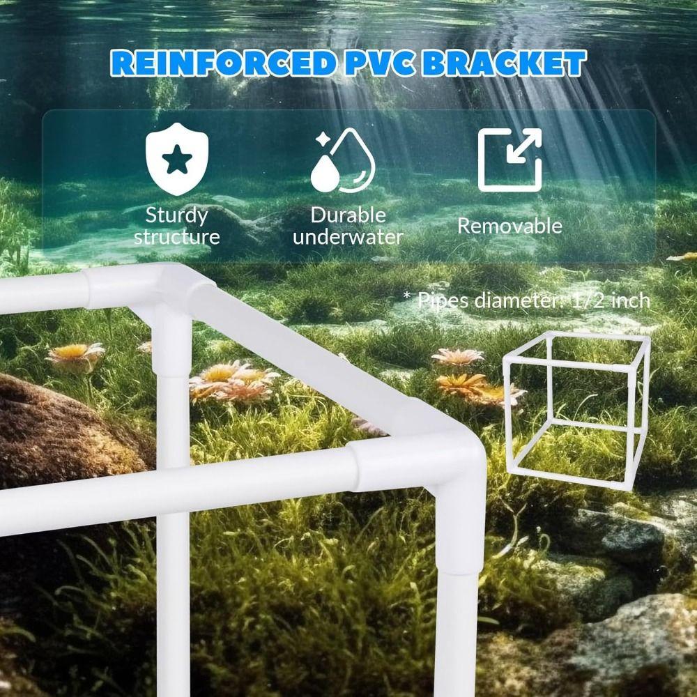 Drawstring Closure Pond Pump Filter Bag Reusable Nylon Mesh Filter Bag Pond Filter Bag Fish Pond