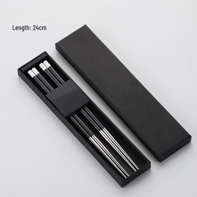 RuHan Premium Two-Section Titanium Chopsticks Set