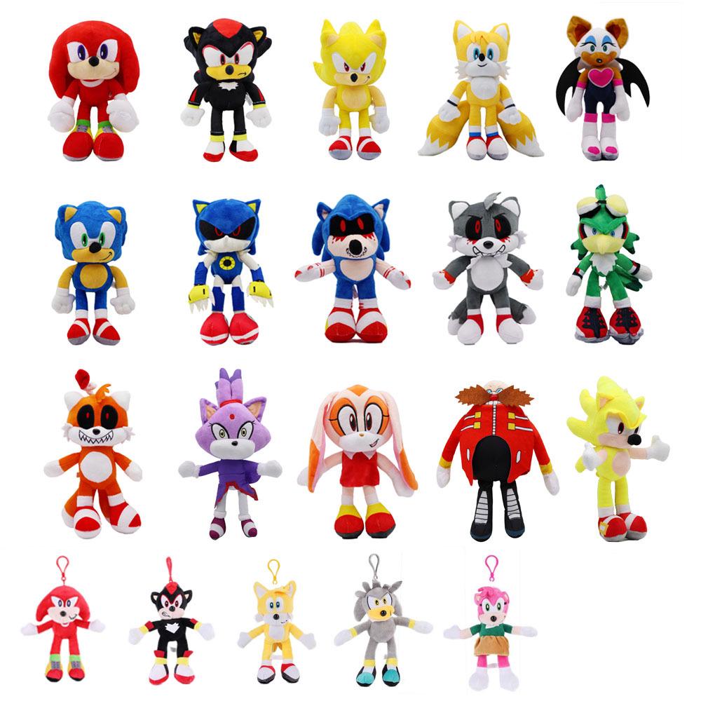 Sonic the Hedgehog Plush Toy Set - SuperSonic Full Series Collectibles