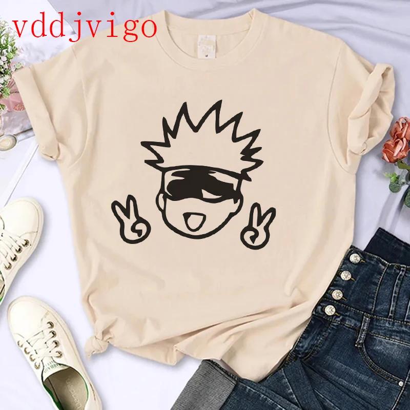 Streetwear Tshirt Japanese Anime Tshirt Jujutsu Kaisen Gojo Satoru Yuji Itadori Unisexga T Shirt Top Tees Clothes Y2k 90s