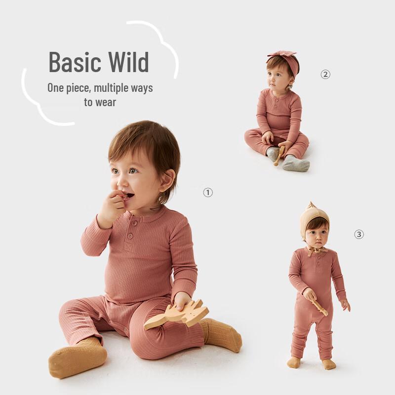 Infant Long-Sleeve Bodysuit Romper