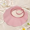 Shower Cap Shield Adjustable Bathing Head Hat Shampoo Visor Cap Soft BPA-Free Hair Washing Shield for Head