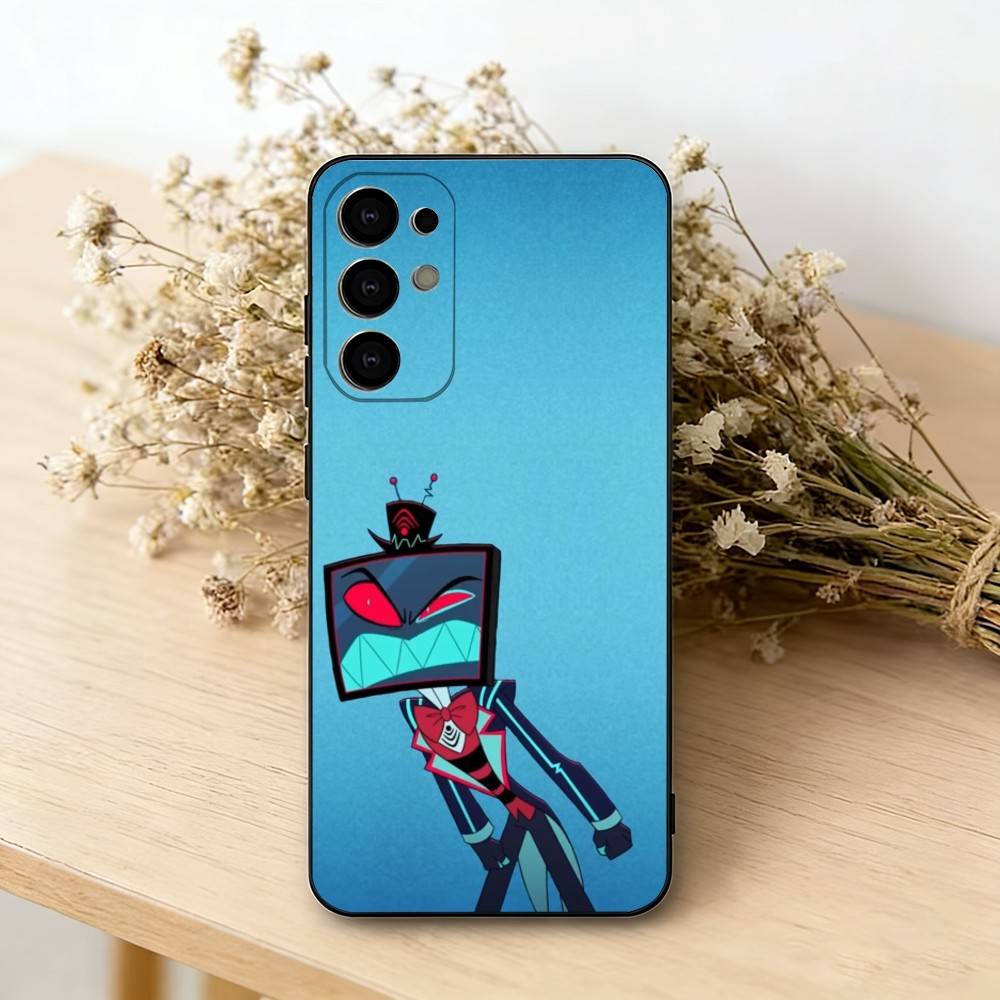 Hazbin H-Hotel V-Vox   Phone Case For Samsung S25,S24,S21,S22,S23,S30,Ultra,S20,Plus,Fe,Soft Silicone Black Cover
