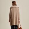 Women's Thickened Lapel Wool Cardigan