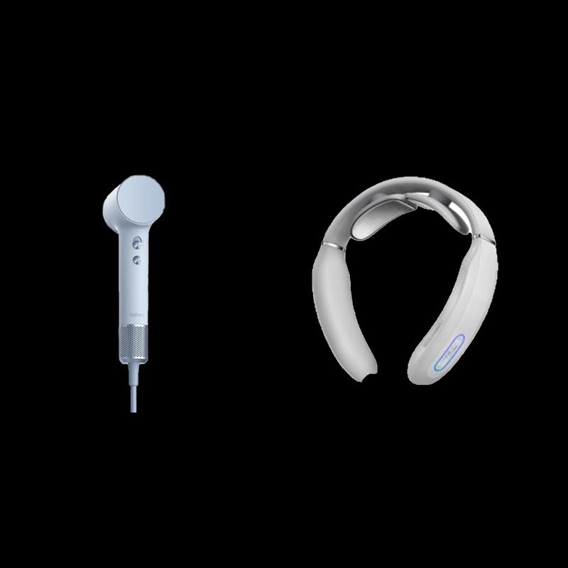 

SKG K3-1T Neck Massager & High-Speed Hair Dryer Combo