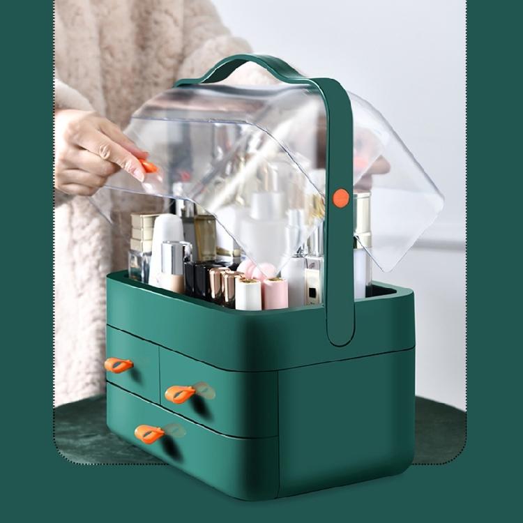 Practical Spacious Makeup Storage Box Designs To Keep Your Vanity Organized and Easily Find Your Daily Use Items