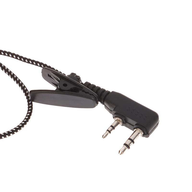 High Quality Ear Hook Earbud Interphone For Baofeng Uv5R 2Pin Earpiece Headset Mic For Radio Security Walkie Talkie