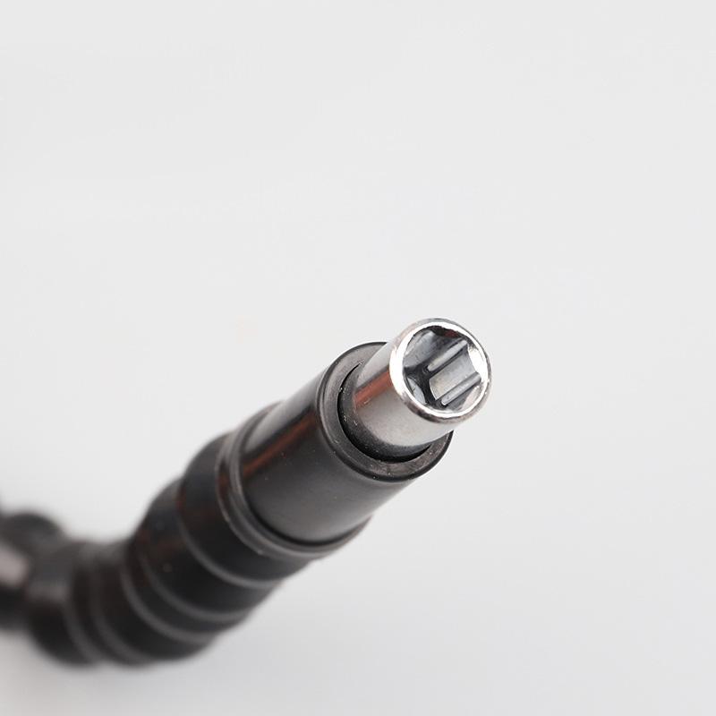 Flexible Drill Extension 300mm Bending Adapter Geometric Shaft Connector for Electric Drill Accessories Black
