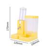 1PC Hamster Waterer And Feeder 2In1 Hamster Water Bottle Large Capacity Leakproof Automatic Feeder Food Water Dispenser Supplies