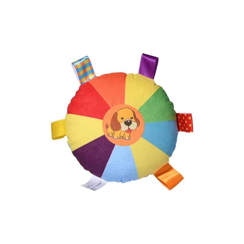 Voice-making Toy, Plush Frisbee, Dog Self-entertainment and Boredom Relief Tool, Teething, Biting, Tug-of-war Interactive Toy