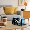 Large Digital Alarm Clock Rechargeable Bluetooth Speaker Smart LED Display Clock  Bedroom