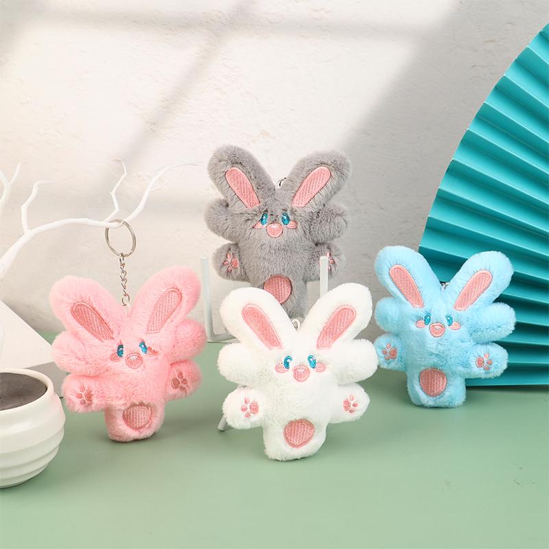 

Деньги Кролик Плюшевая Игрушка Банни Кулон Фаршированная Кукла Брелок Сумка Брелок Декор