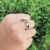 7 Chakra Gemstone Ring: Handmade 925 Sterling Silver Spiritual Jewelry